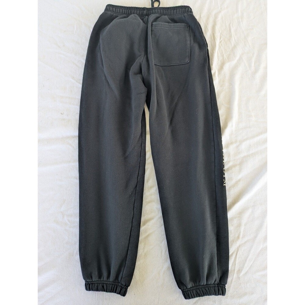 Taylor Swift TTPD Tortured Poets Department Sweatpants Womens Med Down Bad Black - Picture 7 of 8
